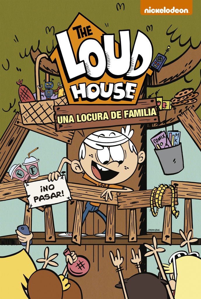 Una locura de familia (The Loud House. Cómic 4)