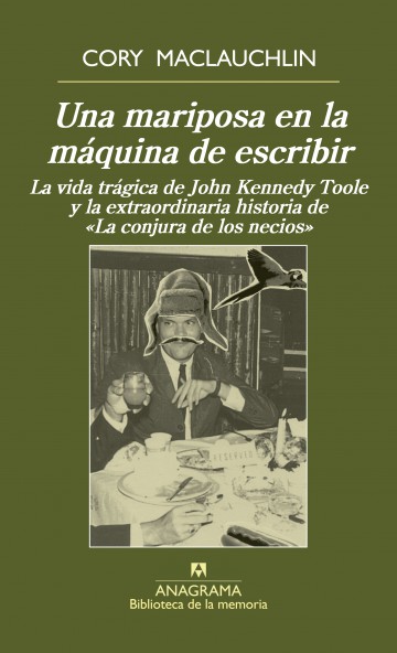 MARIPOSA EN LA MAQUINA DE ESCRIBIR UNA