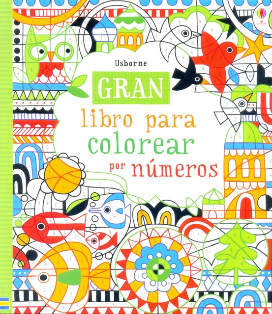 GRAN LIBRO PARA COLOREAR POR NUMEROS