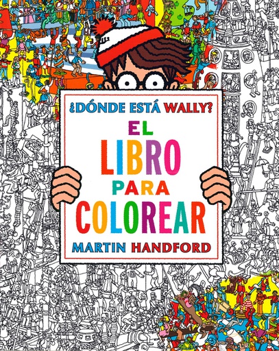 ¿DÓNDE ESTÁ WALLY? EL LIBRO PARA COLOREAR