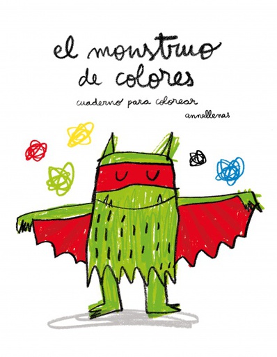 MONSTRUO DE LOS COLORES, EL (CUADERNO PARA COLOREAR)