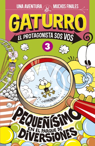 GATURRO (EL PROTAGONISTA SOS VOS 3) PEQUEÑISIMO EN EL PARQUE DE DIVERSIONES