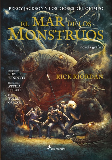 El mar de los monstruos (Percy Jackson y los dioses del Olimpo [novela gráfica] 2)