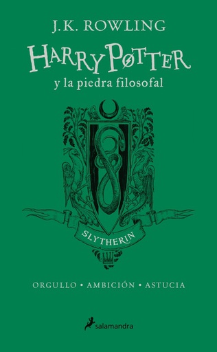 Harry Potter y la piedra filosofal (edición Slytherin del 20º aniversario) (Harry Potter 1)