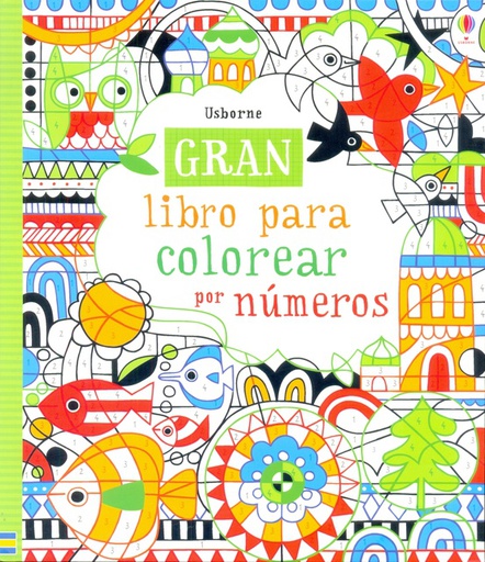 GRAN LIBRO PARA COLOREAR POR NUMEROS