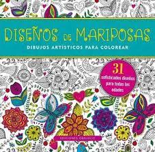 DISEÑOS DE MARIPOSAS. DIBUJOS ARTISTICOS PARA COLOREAR