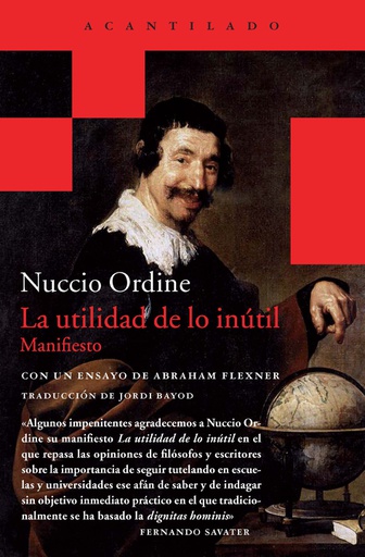 UTILIDAD DE LO INUTIL, LA
